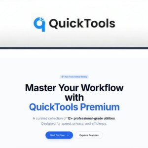 QuickTools – Low Price – Exclusive Lifetime Deal
