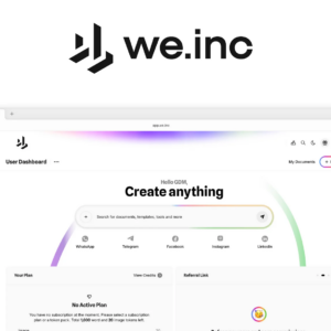 We.inc – Low Price – Exclusive Lifetime Deal