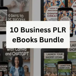 10 Business PLR eBooks Bundle | Lifetime Access