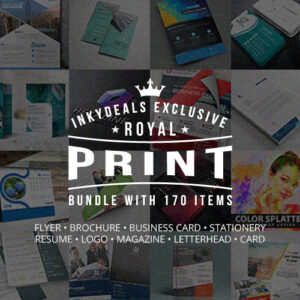 170 Best Print Templates Bundle | Extended Commercial License