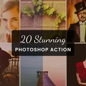 20 Stunning Photoshop Actions | Extended Commercial License