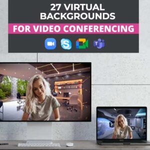 3D Virtual Backgrounds For Video Conferencing