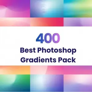 400 Best Photoshop Gradients Pack | Commercial License