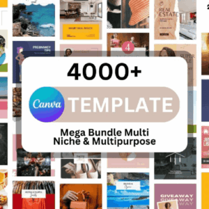 4000+ Canva Social Media Templates | Lifetime Access