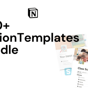 500+ Notion Templates Bundle | Lifetime Access