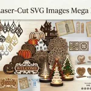 700+ Laser Cut SVG Bundle — Commercial License
