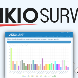 AkioSurvey - Online Survey Tool | Lifetime Access