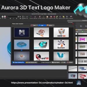 Aurora 3D Logo & Text Maker | Lifetime Access
