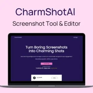 CharmShotAI - Screenshot Tool & Editor | Lifetime Access
