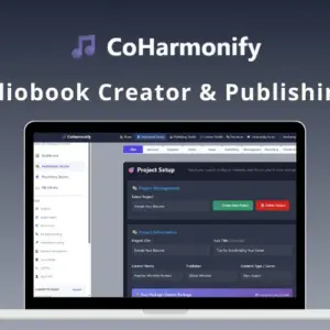 CoHarmonify - AI Audiobook Creator & Publishing Tool | Lifetime Access