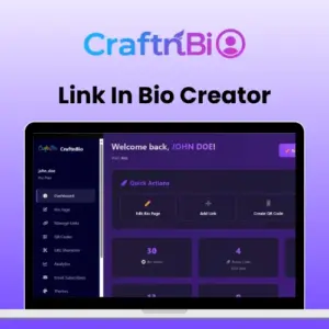 CraftnBio - Link In Bio Creator | Lifetime Access