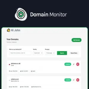 Domain Monitor - The All-In-One Domain & Website Monitoring Tool