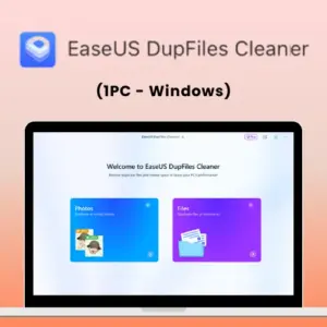 EaseUS DupFiles Cleaner (1PC - Windows) | Lifetime Access