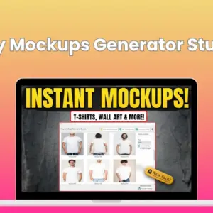 Etsy Mockup Generator Studio — Lifetime Access