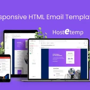 Hostetemp - Responsive HTML Email Templates Bundle