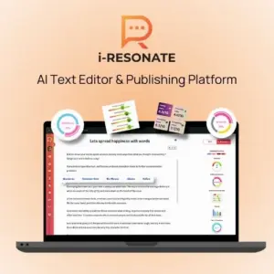 i-Resonate Pro - AI Text Editor & Publishing Platform | Lifetime Access