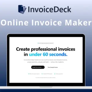 InvoiceDeck - Online Invoice Maker | Lifetime Access