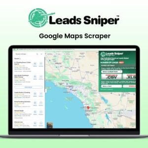 Leads Sniper - Google Maps Scraper | Lifetime Access
