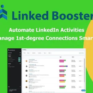 Linked Booster - Automate LinkedIn Activities | Lifetime Access