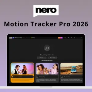 Nero Motion Tracker Pro 2026 (For Win) | Lifetime Access