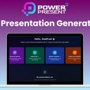 PowerPresent - AI Presentation Generator | Lifetime Access