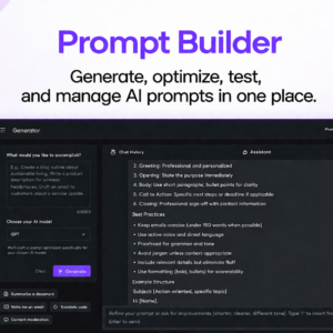 Prompt Builder (with space)