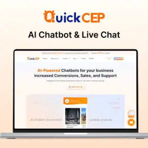 QuickCEP - AI Chatbot & Live Chat | Lifetime Access