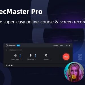 RecMaster - Online Course & Screen Recorder | Lifetime Access