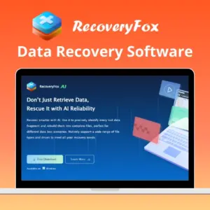 RecoveryFox AI - Data Recovery Software | Annual Subscription