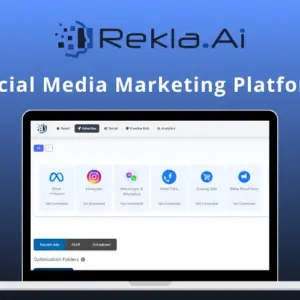 Rekla.AI - Social Media Marketing Platform (15+ Channels) | Annual Access
