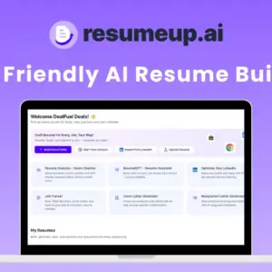 ResumeUp.AI - ATS Friendly AI Resume Builder | Annual Access