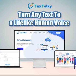 TexTalky - Text to Speech Synthesis Tool | Lifetime Access