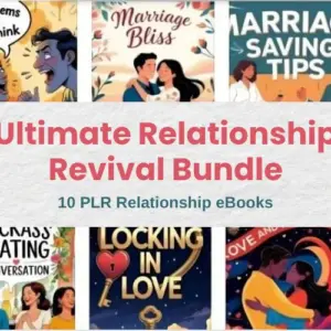 Ultimate Relationship Revival Bundle - 10 PLR Relationship eBooks | Lifetime Access
