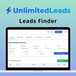 Unlimited Leads - Leads Finder | Lifetime Access