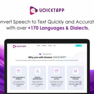 Voicetapp - Speech-to-Text Transcription | Lifetime Access