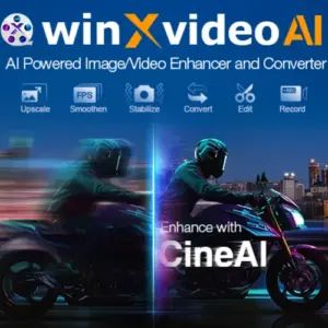 WinX Video AI - AI Photo & Video Enhancer | Lifetime Access