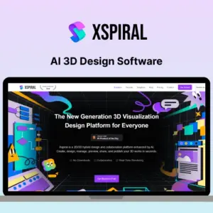 Xspiral - AI Powered 3D Design Software | Annual & Lifetime Plans